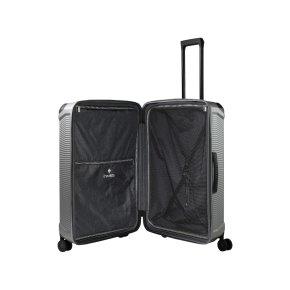 Travelite MILLENIUM Trolley 4w L silver
